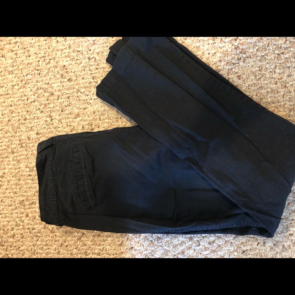 Flared black pants - Picture 3 of 4